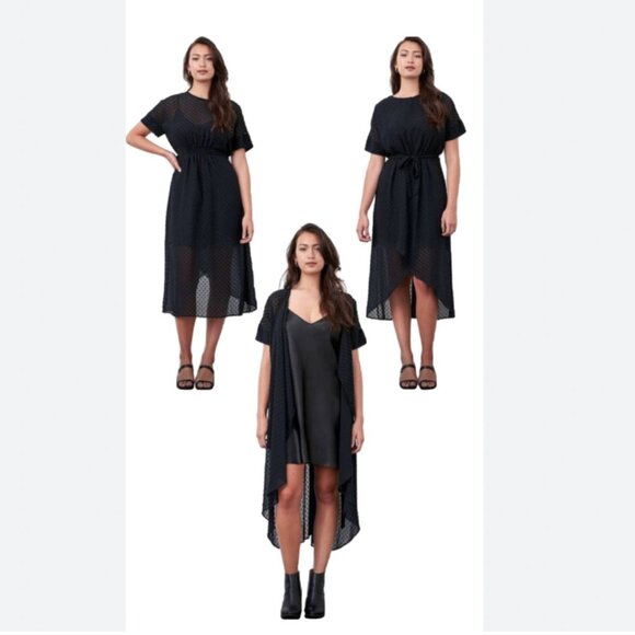 VETTA The Convertible Polka Dot Dress NWT - Picture 3 of 14